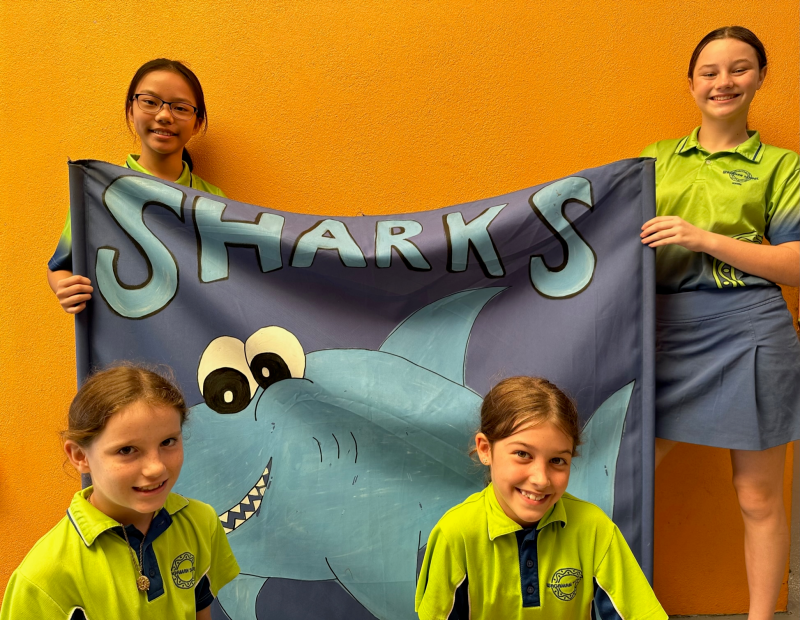 Congratulations to our elected House Captains and Vice-House Captains for Sharks.